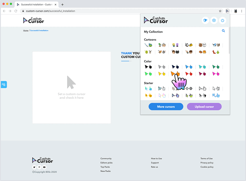 How to use Custom Cursor? - Custom Cursor