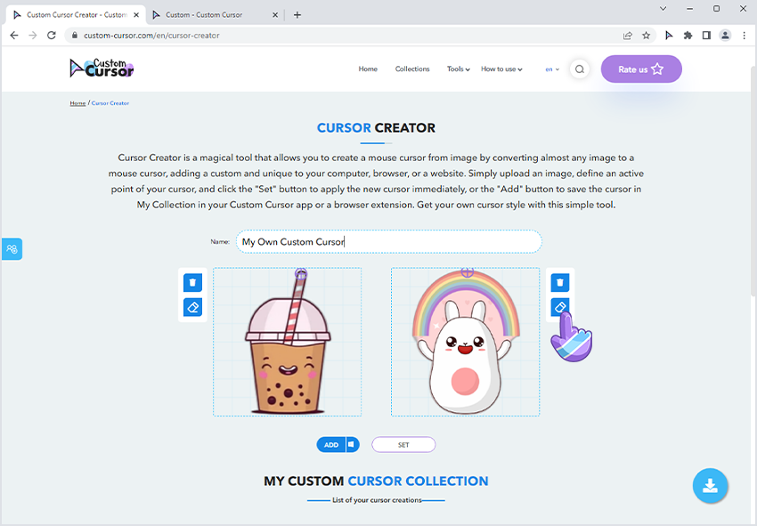 Create a simple Custom Cursor. You always wanted a custom cursor