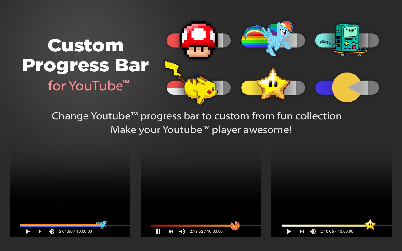 Custom ProgressBar for YouTube