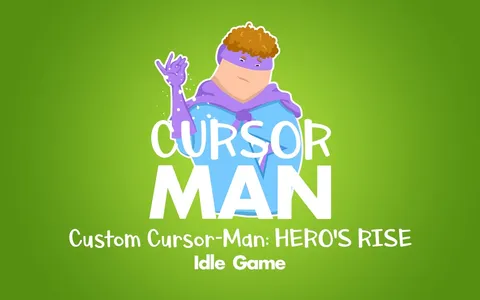 Custom Cursor hero Cursor-Man