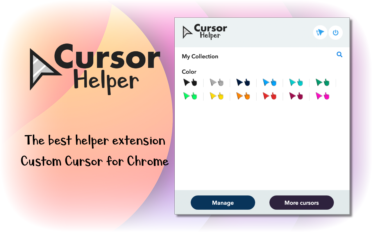 Custom Cursor For Chrome: Have fun with your regular Mouse Pointer 😃 
