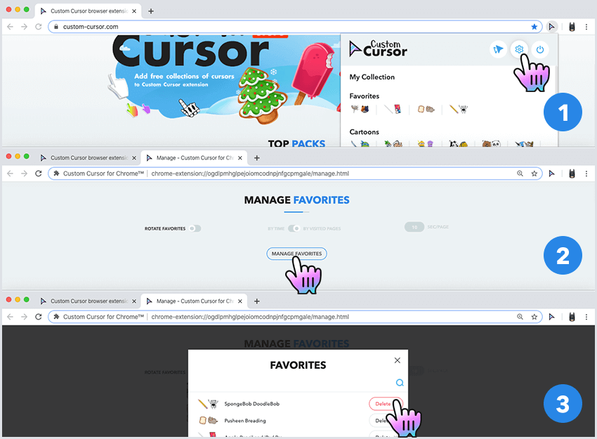 AA Custom Cursor - AA Extensions